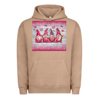 Pigment Burro valentine's day gnomes Urban Hoodie - MaliasSmallBusiness