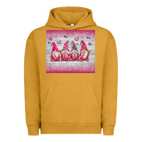 Pigment Peanut Butter valentine's day gnomes Urban Hoodie - MaliasSmallBusiness