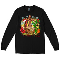 Black joy to the world Long Sleeve Tee - Zillion Design Studio