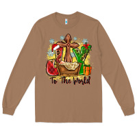 Toasted Coconut joy to the world Long Sleeve Tee - Zillion Design Studio