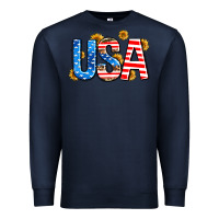 Usa Sunflower Premium Sweatshirt | Teevron