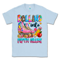 Dusty Blue rolling into fifth grade Classic Tee - texasbilliewilder