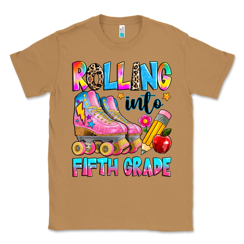 Rolling Into Fifth Grade Classic Tee by texasbilliewilder | Teevron