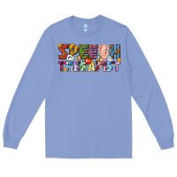 Colony Blue speech therapist Long Sleeve Tee - texasbilliewilder