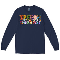 Navy speech therapist Long Sleeve Tee - texasbilliewilder