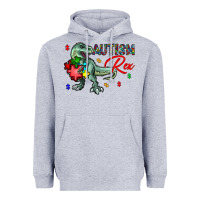 Heather Grey autism rex Heavyweight Hoodie - CowhideDigitalArt