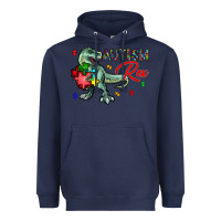 Navy autism rex Heavyweight Hoodie - CowhideDigitalArt