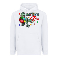 White autism rex Heavyweight Hoodie - CowhideDigitalArt