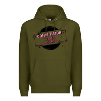 Army Green competition Premium Hoodie - MaliasSmallBusiness