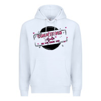 White competition Premium Hoodie - MaliasSmallBusiness