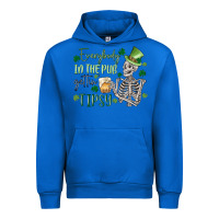 Cobalt everybody in the pub gettin' tipsy Urban Hoodie - MaliasSmallBusiness