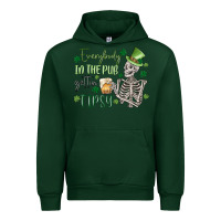 Forest Green everybody in the pub gettin' tipsy Urban Hoodie - MaliasSmallBusiness