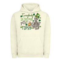 Pigment Pistachio everybody in the pub gettin' tipsy Urban Hoodie - MaliasSmallBusiness