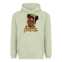 Matcha juneteenth black girl Heavyweight Hoodie - HRA Design Shop
