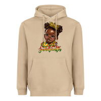 Mushroom juneteenth black girl Heavyweight Hoodie - HRA Design Shop