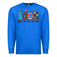 True Royal boom bitch get out the way Premium Sweatshirt - AdoDesignShop