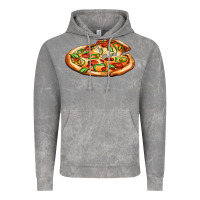 Cloud Rock big pizza Vintage Hoodie - AdoDesignShop