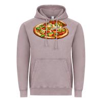 Vintage Zinc big pizza Vintage Hoodie - AdoDesignShop