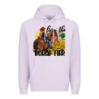 Lilac livin the rural life Premium Hoodie - MaliasSmallBusiness