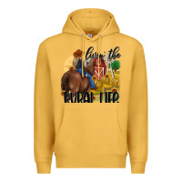Mustard livin the rural life Premium Hoodie - MaliasSmallBusiness