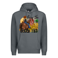 Rock livin the rural life Premium Hoodie - MaliasSmallBusiness