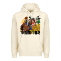 Sandshell livin the rural life Premium Hoodie - MaliasSmallBusiness