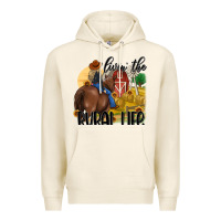 Tofu livin the rural life Premium Hoodie - MaliasSmallBusiness