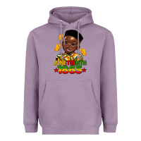 Lavender juneteenth 1865 black boy Heavyweight Hoodie - HRA Design Shop