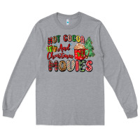 Hot Cocoa And Christmas Movies Long Sleeve Tee | Teevron