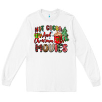 White hot cocoa and christmas movies Long Sleeve Tee - Zillion Design Studio