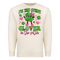 Sandshell i'm the cutest clover in the patch Premium Sweatshirt - Artiststas