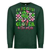 Sports Green i'm the cutest clover in the patch Premium Sweatshirt - Artiststas