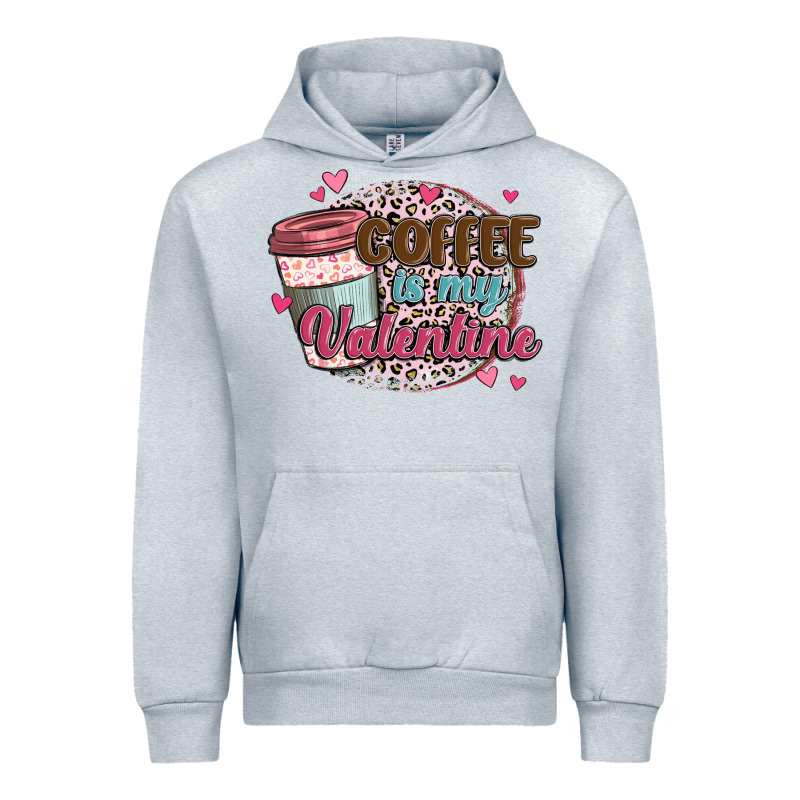 Coffee Is My Valentine Urban Hoodie by MaliasSmallBusiness | Teevron