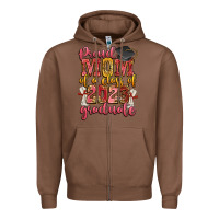 Chestnut proud mom of a class of 2023 graduate Zipper Hoodie - Zillion Design Studio