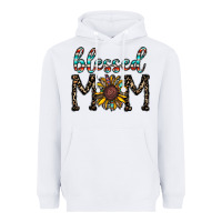 White blessed mom Heavyweight Hoodie - CowhideDigitalArt