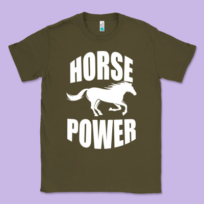 Horse Power Classic Tee Designed By Bettercallsaul