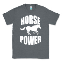Charcoal Heather Horse Power Classic Tee - Bettercallsaul