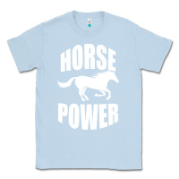 Dusty Blue Horse Power Classic Tee - Bettercallsaul