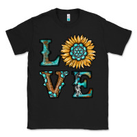 Black sunflower love Classic Tee - RanaPortraitStore