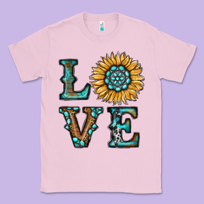 Sunflower Love Classic Tee Designed By Ranaportraitstore