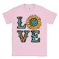 Bubblegum Pink sunflower love Classic Tee - RanaPortraitStore