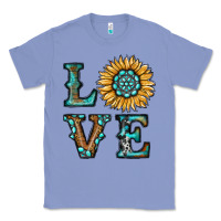 Colony Blue sunflower love Classic Tee - RanaPortraitStore