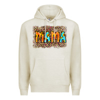 Leopard Sunflower Mama Premium Hoodie | Teevron