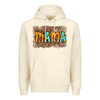 Sandshell Leopard Sunflower Mama Premium Hoodie - RanaPortraitStore