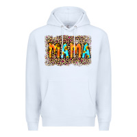 White Leopard Sunflower Mama Premium Hoodie - RanaPortraitStore