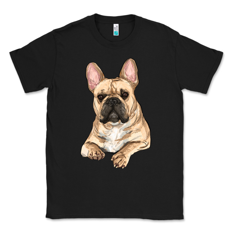 French Bulldog Sitting Classic Tee by RanaPortraitStore | Teevron