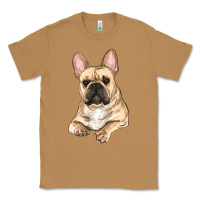 Toasted Coconut french bulldog sitting Classic Tee - RanaPortraitStore