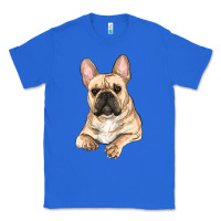 True Royal french bulldog sitting Classic Tee - RanaPortraitStore