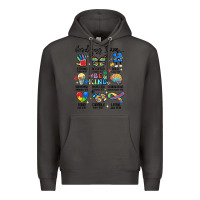 Smoke god says  am autism Premium Hoodie - MaliasSmallBusiness