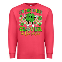 Cardinal i'm the cutest clover in the patch artiststas Premium Sweatshirt - Artiststas